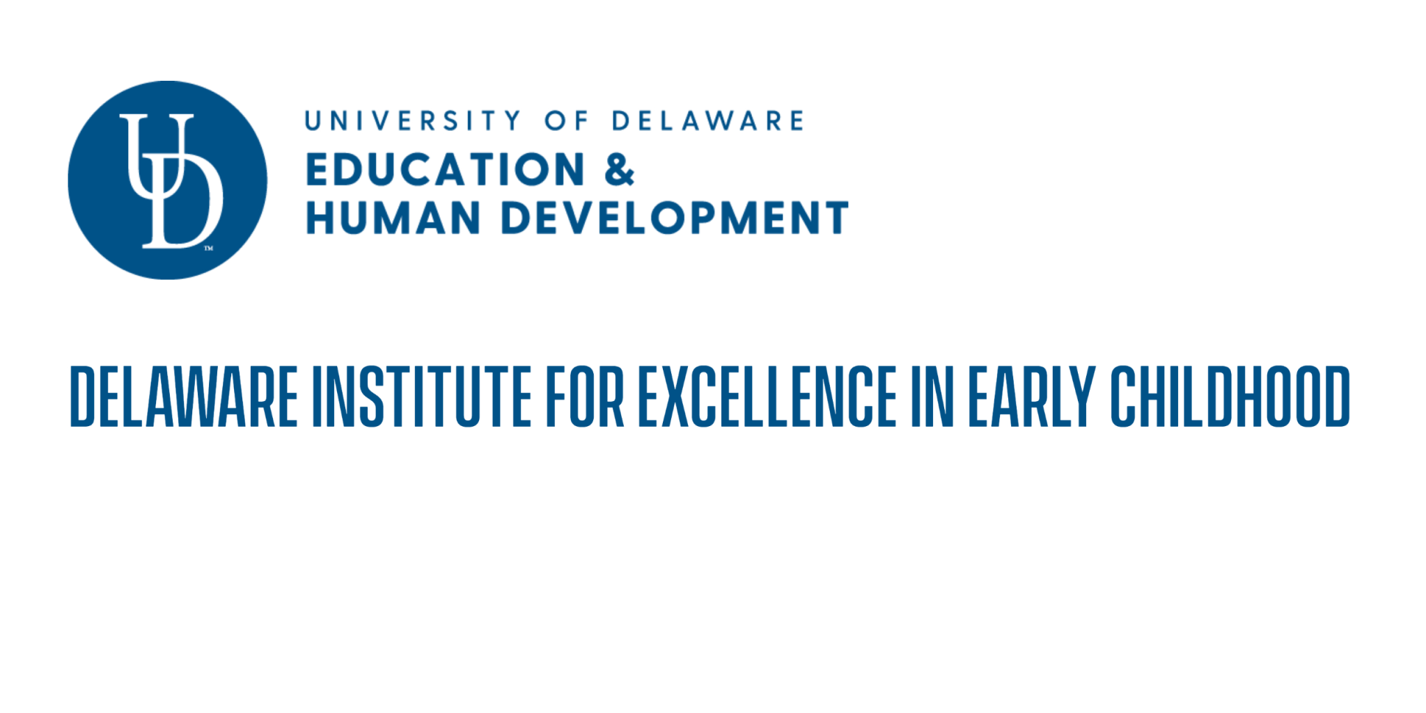Delaware Institute for Excellence in Early Childhood logo